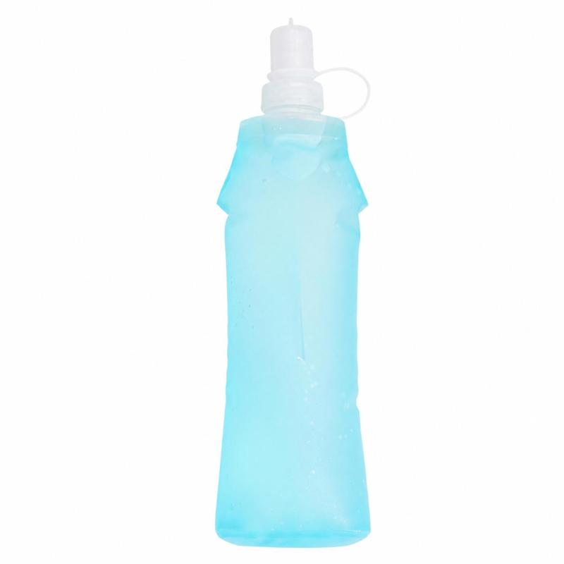 Bonlex Foldable 500ml Light Compact Collapsible Soft Bottle - Anti-microbial TPU Reusable PVC-Free Portable Bottle for Travel Storage Outdoor Use - Image 1