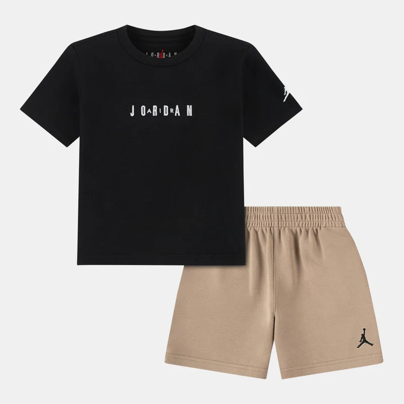 Kids' Wordmark T-Shirt and Shorts Set