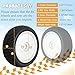 RC Station 17mm hex RC Wheels and Tires for Arrma Typhon Talion 6S 3S Team Losi 8Ight 18 RC Buggy Tires and Wheels Preglued White 4PCS - Image 4