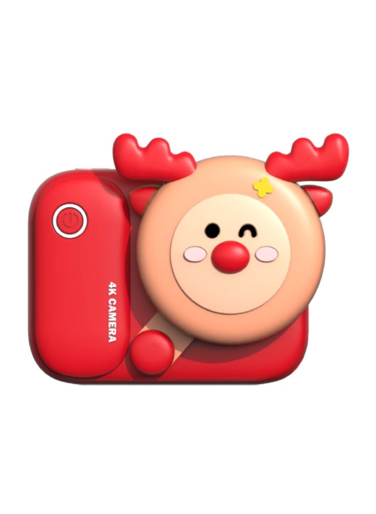 بيكوسيسي كاميرا Picocici K23 للأطفال بدقة 4K (بدون بطاقة ذاكرة) - أحمر - Image 1