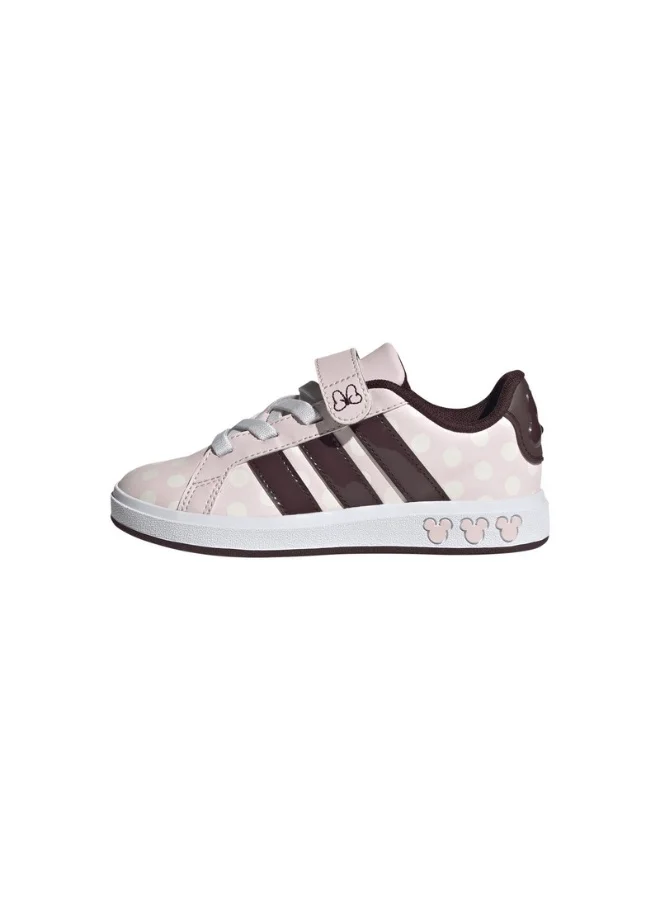 Adidas Adidas Grand Court Minnie El K U Pink Sportswear Shoes For Kids