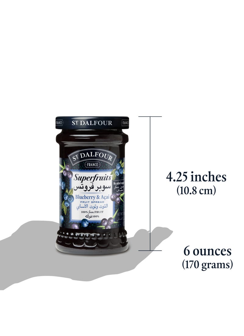 St.Dalfour Blueberry & Acai Fruit Spread - Image 4