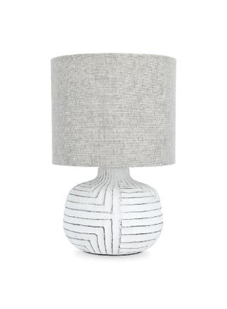 60W E27 Base Scratch-Resistant Elegant Decorative Ceramic Table Lamp White and Grey D4521S-WHITE - pzsku/ZAD0D9FD516CB5732D360Z/45/_/1704011162/89c0e902-1436-4e98-9bd2-12847a9a4a1e