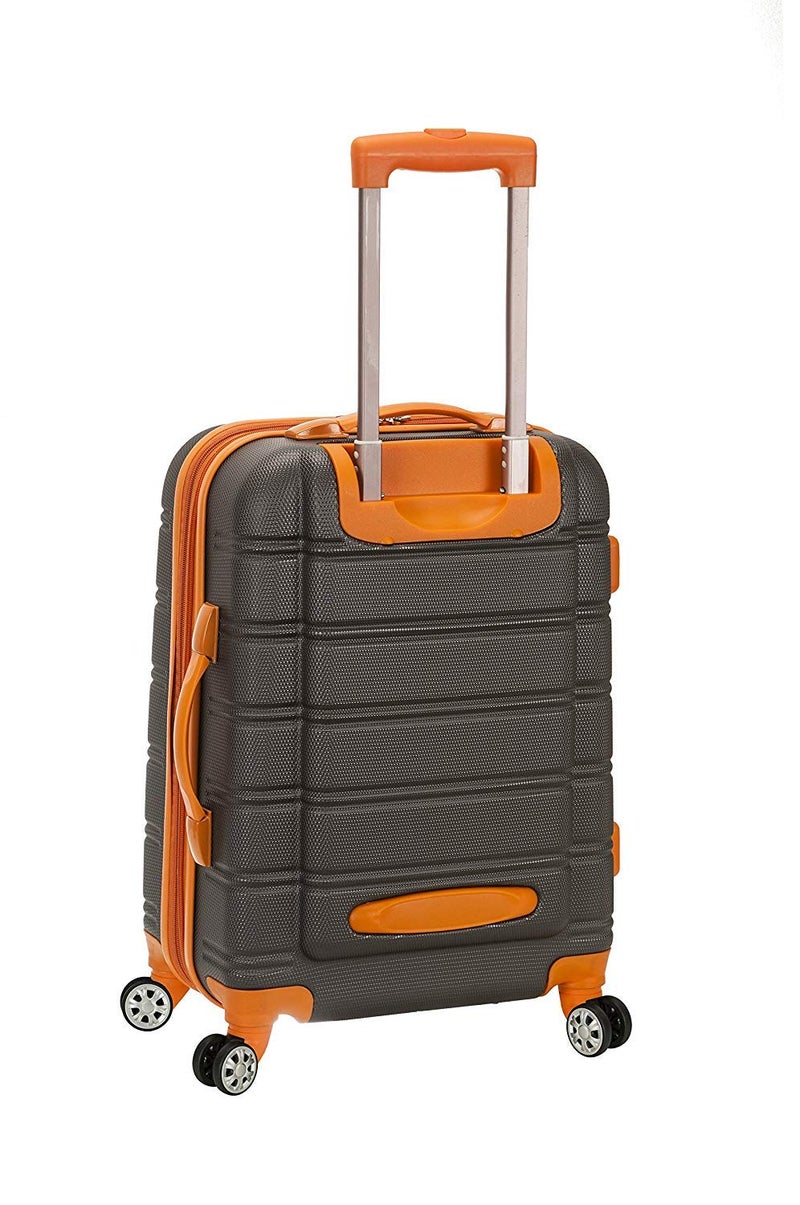 Rockland Melbourne Hardside Expandable Spinner Wheel Luggage, Charcoal, Carry-On 20-Inch - Image 3
