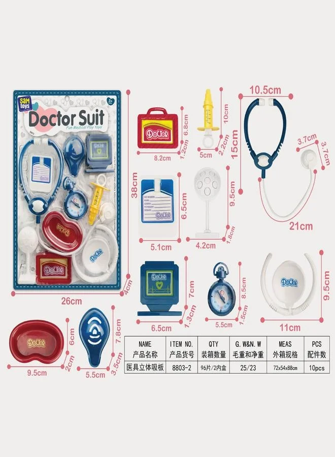Sam Toys Sam Toys Set of 10 - Toys Doctor Set