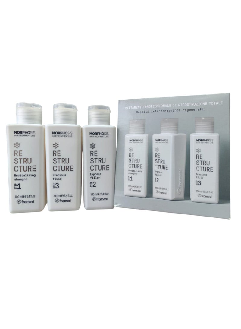 فراميسي مجموعة  لإعادة بناء الشعر  3×100مل - Image 3