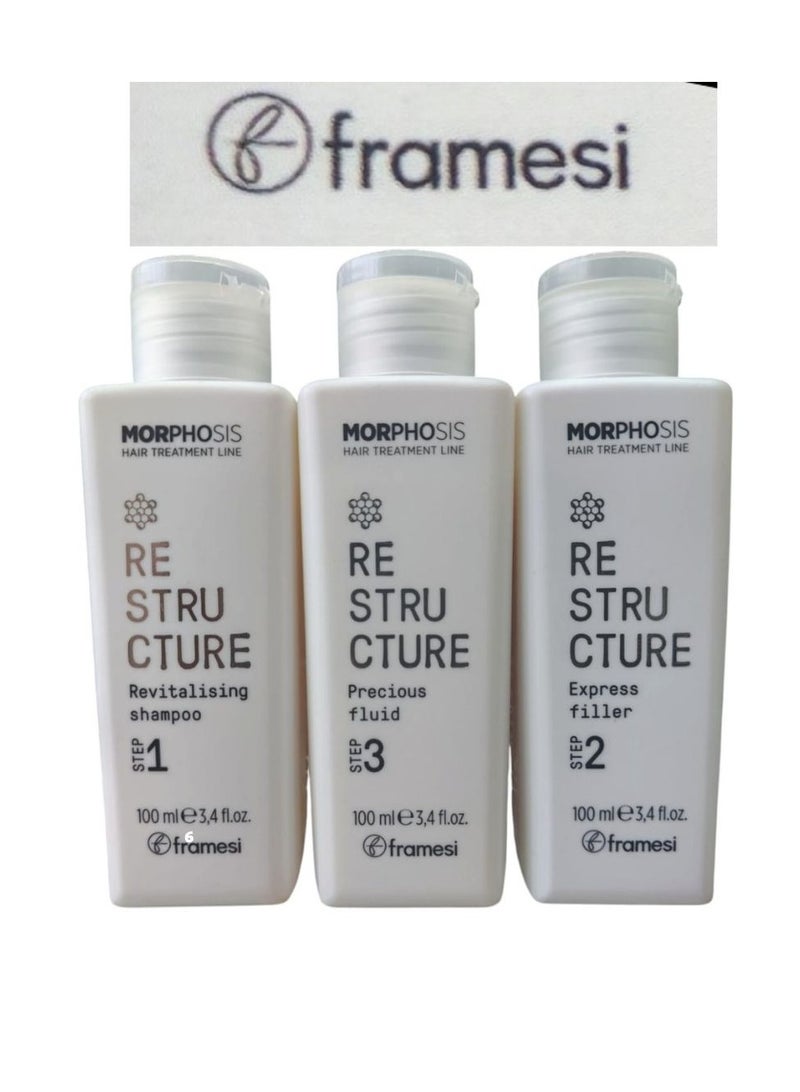 فراميسي مجموعة  لإعادة بناء الشعر  3×100مل - Image 1