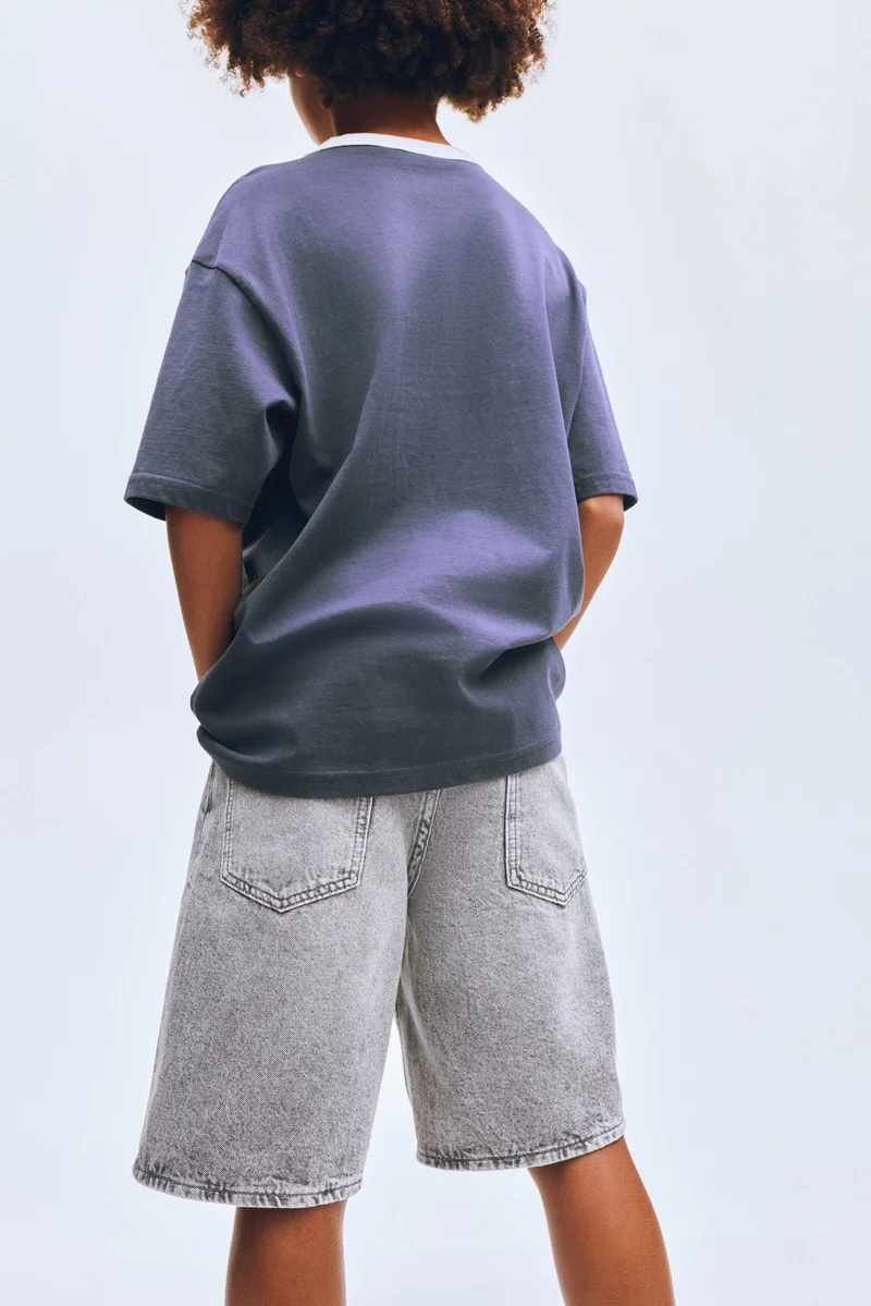 H&M Loose-fit denim shorts