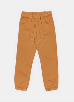 Okaidi Brown Pants for Girls  - Image 1
