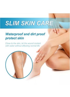 Realfrog 12 Pcs Thigh Inner Anti Chafing Sticker Paste Inner Thigh Anti Wear Patch Self Adhesive Wear Resistant Thigh Patch Disposable Ultra Thin Invisible Thigh Inner Anti Chafing Paste For Thigh Inner  - Image 3