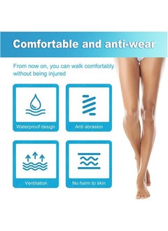 Realfrog 12 Pcs Thigh Inner Anti Chafing Sticker Paste Inner Thigh Anti Wear Patch Self Adhesive Wear Resistant Thigh Patch Disposable Ultra Thin Invisible Thigh Inner Anti Chafing Paste For Thigh Inner  - Image 4