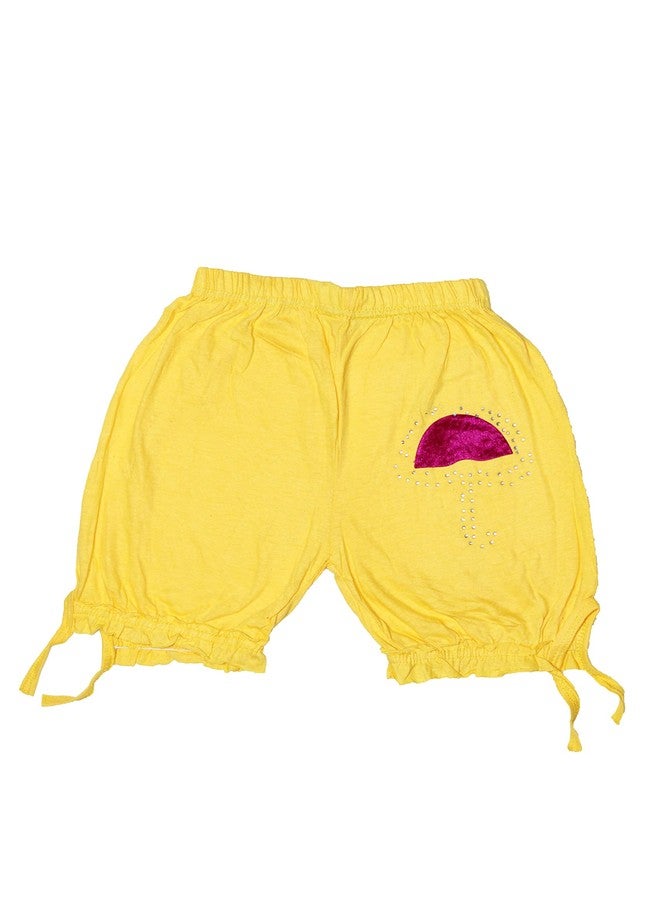 KETKAR Baby Girl’s Multicolour Knit Shorts Nikar Half Pants_Pack of 05(Multicolour02,4-5 Years) - Image 4