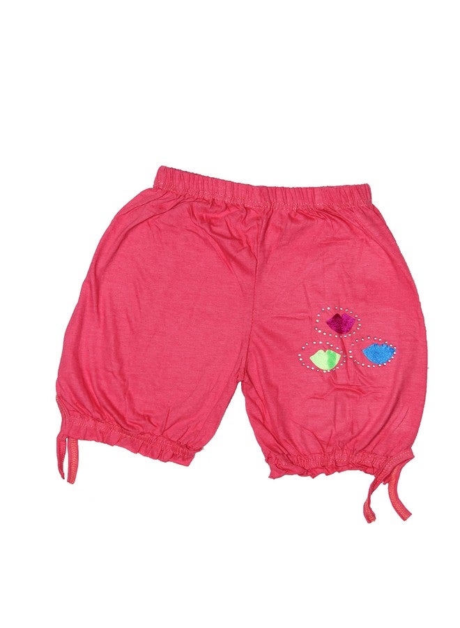 KETKAR Baby Girl’s Multicolour Knit Shorts Nikar Half Pants_Pack of 05(Multicolour02,4-5 Years) - Image 2