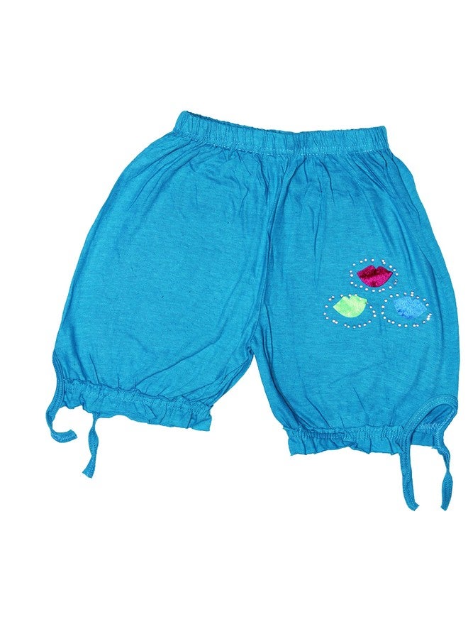 KETKAR Baby Girl’s Multicolour Knit Shorts Nikar Half Pants_Pack of 05(Multicolour02,4-5 Years) - Image 3
