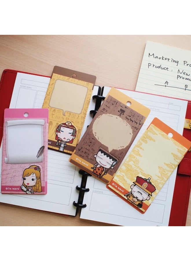 Stickn 35145Jd Mark Series - Secret Message Combination Pack/Note Pad/Notepad. 4 Books/Pack - Image 1