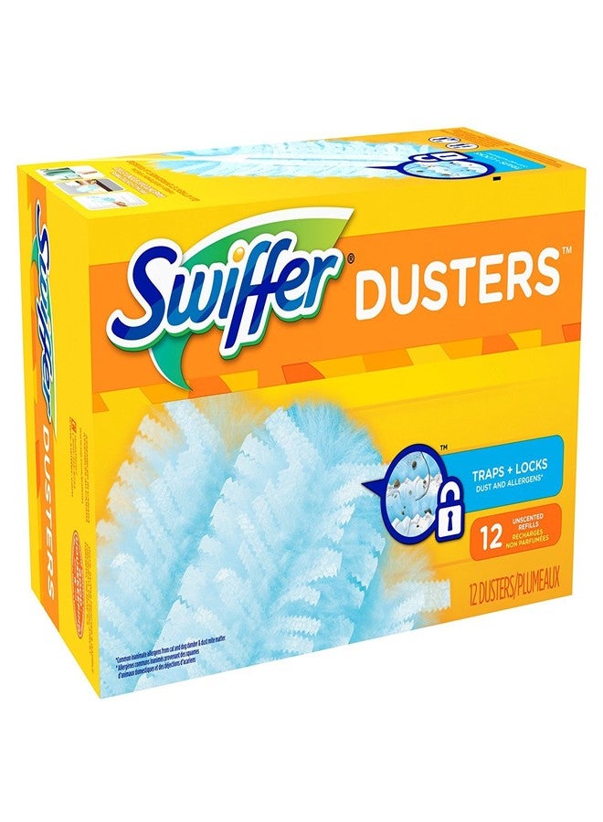 Swiffer إعادة تعبئة ممسحات سويفر متعددة الأسطح، بدون رائحة، 12 قطعة - Image 1