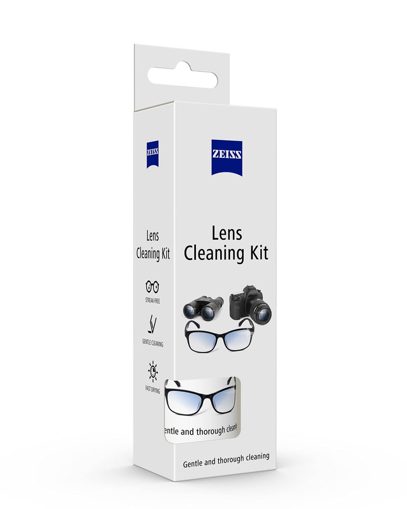 ZEISS Lens Cleaning Solution Kit 60ml with Microfiber Cloth- Pack of 1 | Perfect Lens Cleaner for Spectacles, Eyeglasses, Sunglasses , Camera Lenses and Binoculars - Image 1
