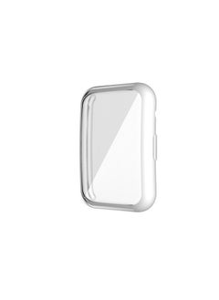 Generic Ultra-thin Soft TPU Protection Silicone Cover For Watch Fit / Honor Watch ES - Silver  - Image 1