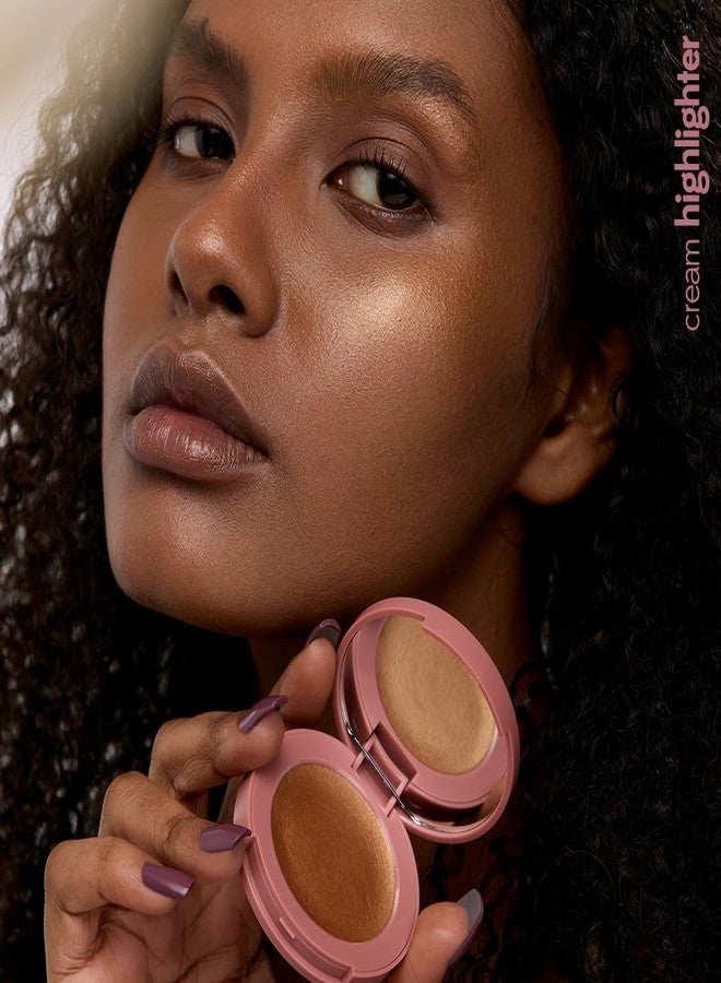 روبيز أورجانيك مُضيء البشرة الناعم من روبيز أورجانيكس - مُضيء كريمي للخدود، لمسة نهائية مُشرقة، مكياج للوجه - غني بمضادات الأكسدة والفيتامينات، خالٍ من المواد الكيميائية، 4.8 غرام - برونزي - Image 4