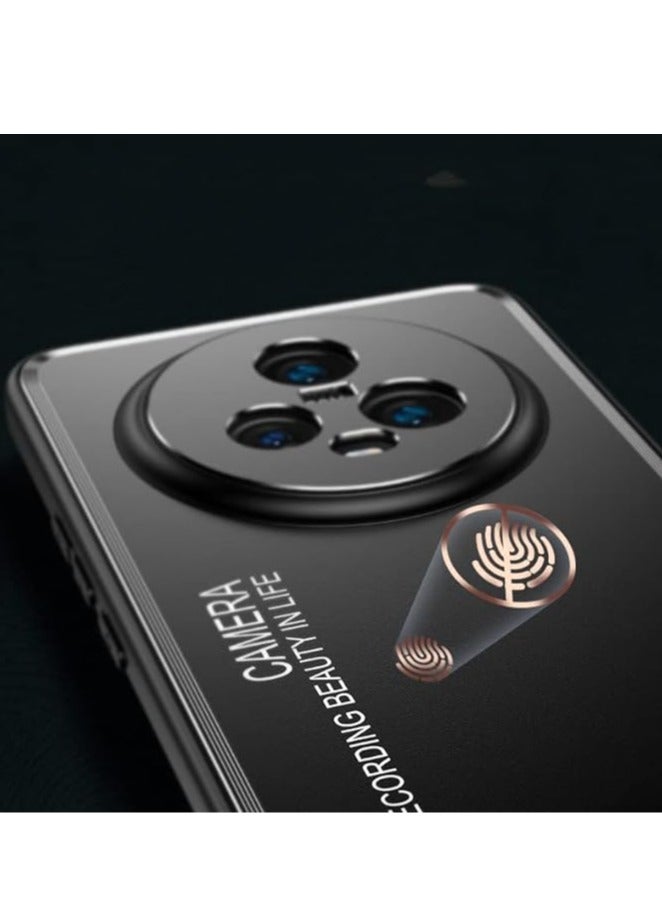 عام غطاء متوافق مع Honor Magic 5 Pro 5G، مصنوع من سبائك الألومنيوم المطفي، مقاوم للصدمات، مع غطاء خلفي ضد الخدوش والصدمات. - Image 3