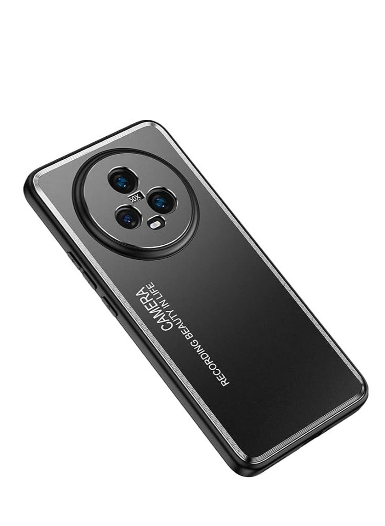 عام غطاء متوافق مع Honor Magic 5 Pro 5G، مصنوع من سبائك الألومنيوم المطفي، مقاوم للصدمات، مع غطاء خلفي ضد الخدوش والصدمات. - Image 1