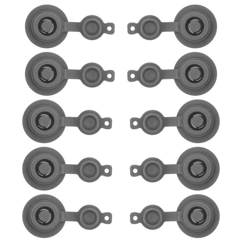 10Pcs Airtight Tpu Inflatable Mattress Valve Caps for Camping and Travel Pillow Air Valve Repair - Image 4