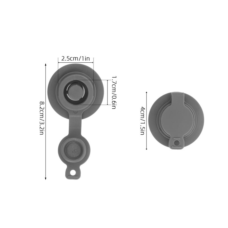 10Pcs Airtight Tpu Inflatable Mattress Valve Caps for Camping and Travel Pillow Air Valve Repair - Image 2