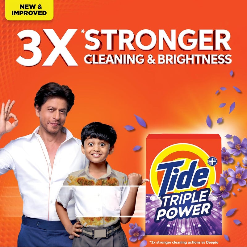 Tide مسحوق غسيل تايد سريع الفعالية مع اللافندر - Image 2