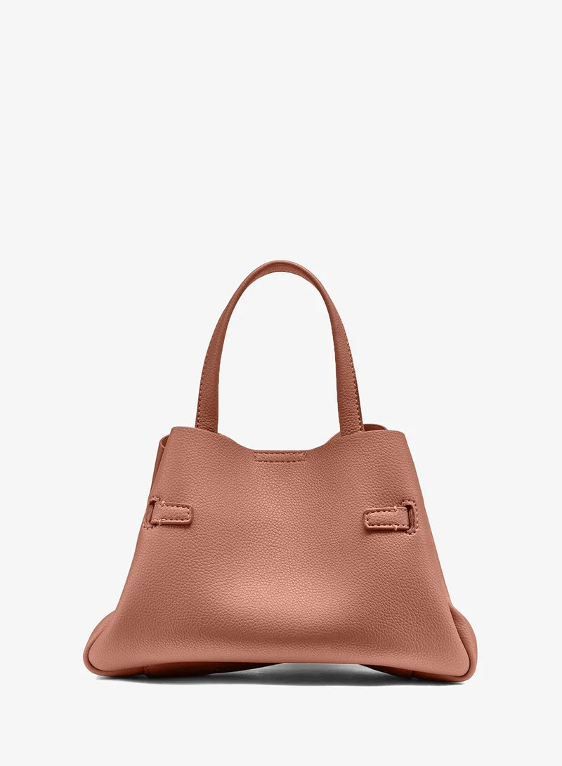 DKNY Brown Bryar Small Satchel for Women | Best Price UAE