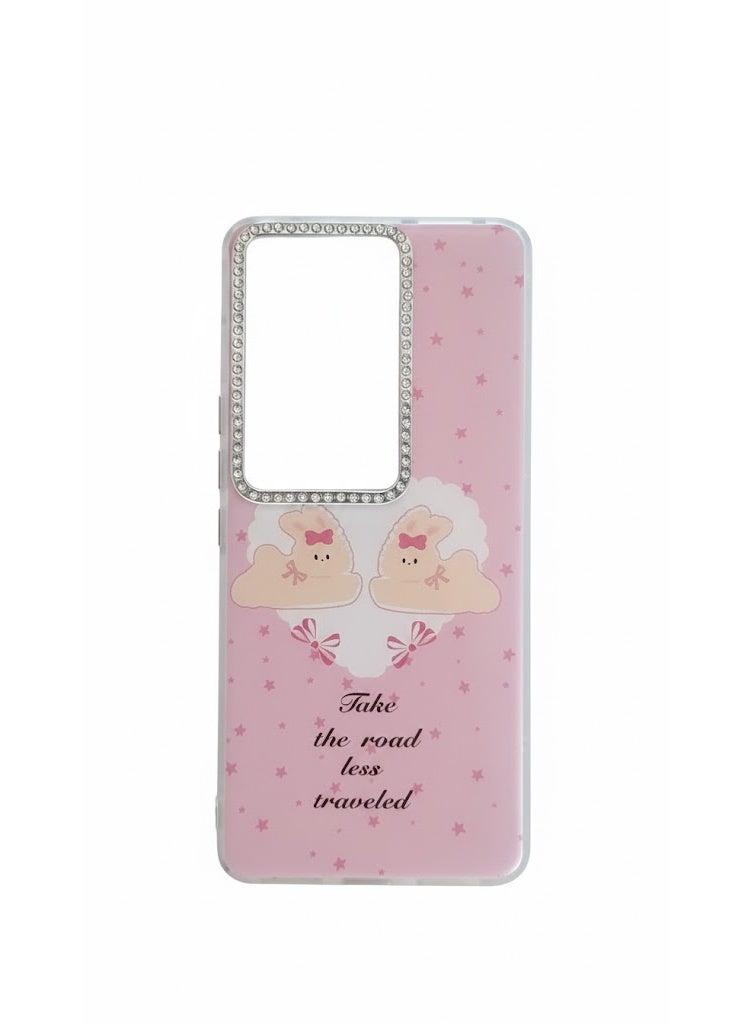 A luxurious case with a candy cloud design for Realme C75 .