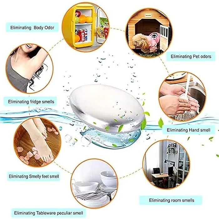 Stainless Magic Soap: Magic Onion Odor Eliminator, Garlic & Fish Odor Eliminator - Makes Your Kitchen Life Easier and More Productive!  - Generic - Image 2