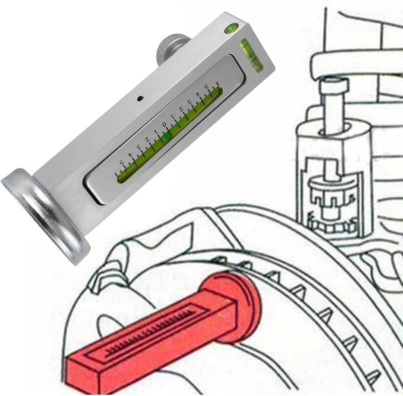 Car Wheel Alignment Magnetic Level Four Wheel Positioning Eye Level Measurement Camber Setting Aid Tool for Car Helps Improve Vehicle Stability with Accurate Wheel Alignment - Image 3