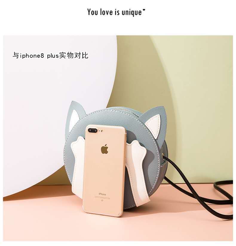 Handmade Diy Bag For Students, Fashionable K-Style, Cross-Body Cute Gift, Kitten Weaving Diy Material Bag - Image 3