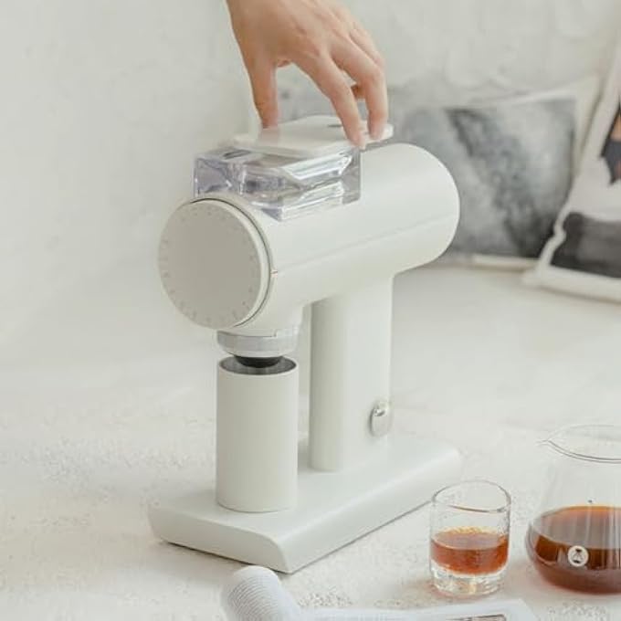 TIMEMORE Sculptor 078S Electric Coffee Grinder 78Mm Flat Burr Suitable For Espresso And Pour Over  Color White - Image 5