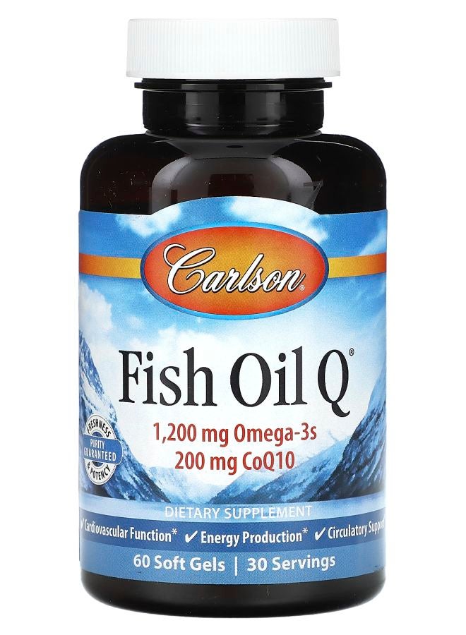 Fish Oil Q 60 Soft Gels