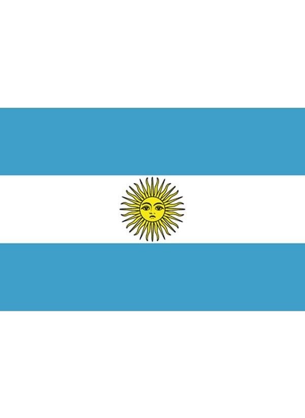 Satürn - Saturn Desktop Argentina Flag Table Flag 15 x 23 cm - Image 1