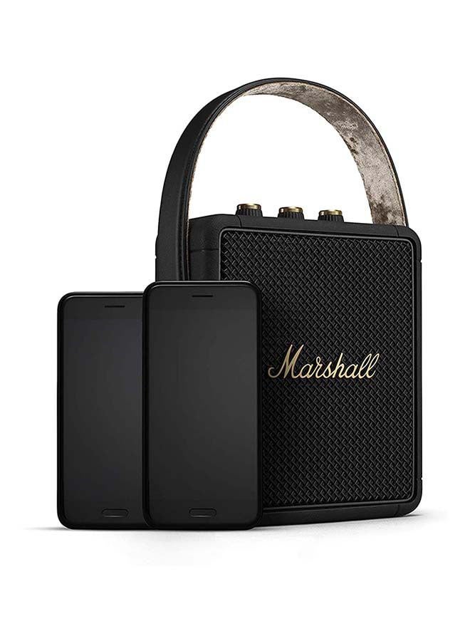 Marshall Stockwell II Wireless Portable Bluetooth 20+ Hours 20W Speaker Black/Brass - Image 5