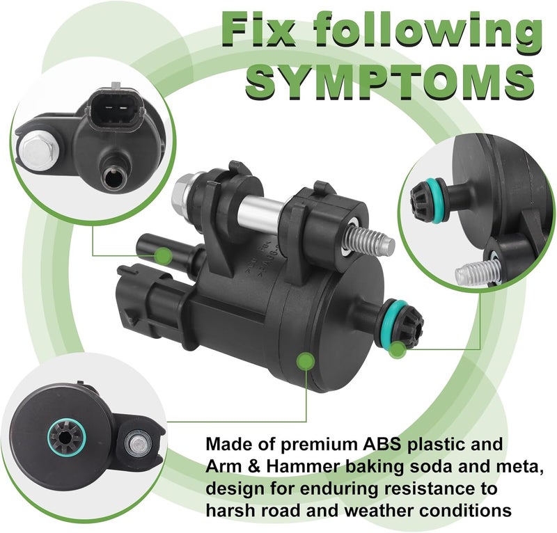 Mormonea Evap Vapor Canister Purge Valve Solenoid 12610560 12690512 911-082 for GMC Acadia, Terrain, Impala, Traverse, SRX, Enclave (2009-2016) - Image 4