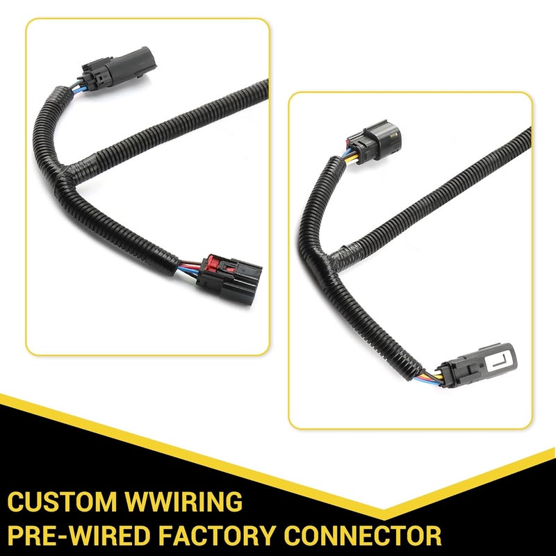 FANHAY Easy Connect Harness for Chevy Silverado/GMC Sierra 1500 (2019-2021) - Compatible with Redline LED Tailgate Light Bar - Image 4