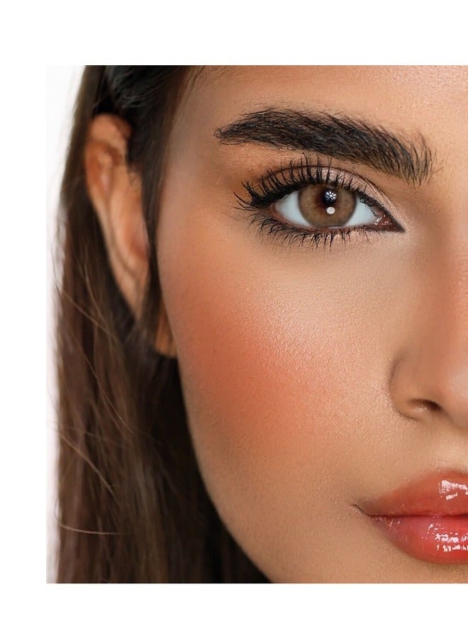 ديسيو عدسات لاصقة ملونة ليوم واحد - عسلي  - Image 3