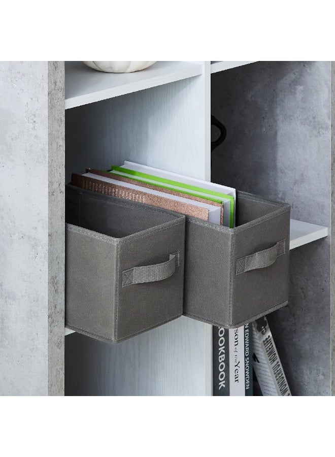 Home Box Olive Cube Fabric Box 33 x 16.5 x 15.5 cm - Image 1