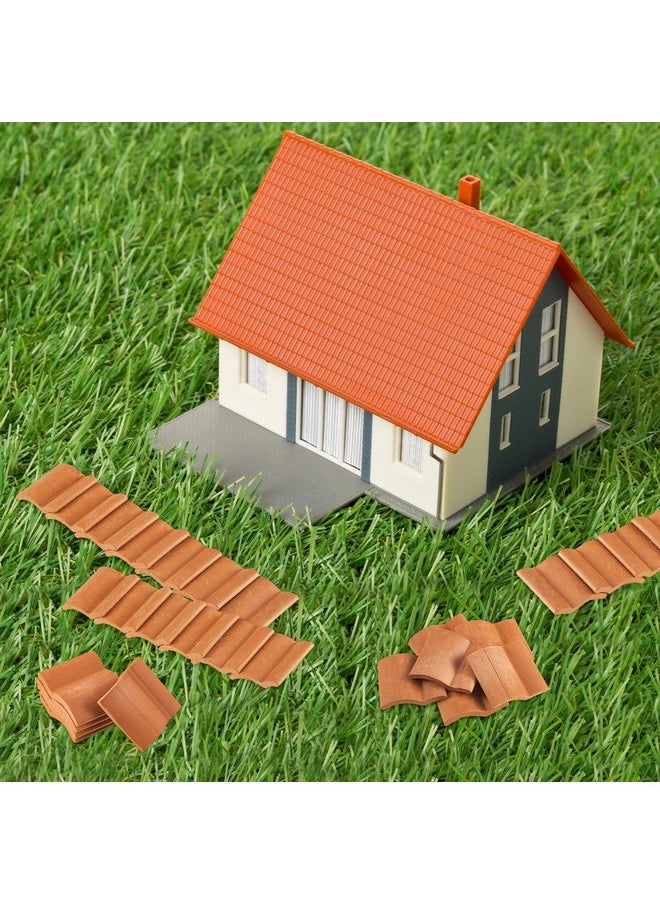 Roof Tiles Model Building Set Miniature Tiles Roof Tiles Dollhouse Shingles Fake Tiles Model Landscape Accessories For Diy Kitchen Garden Diorama Roofing (Red,100 Pieces) - pzsku/ZAD0FABFBE4DF06DDF1F5Z/45/_/1733730002/f9c9223a-def2-488f-adf6-a046e672d525