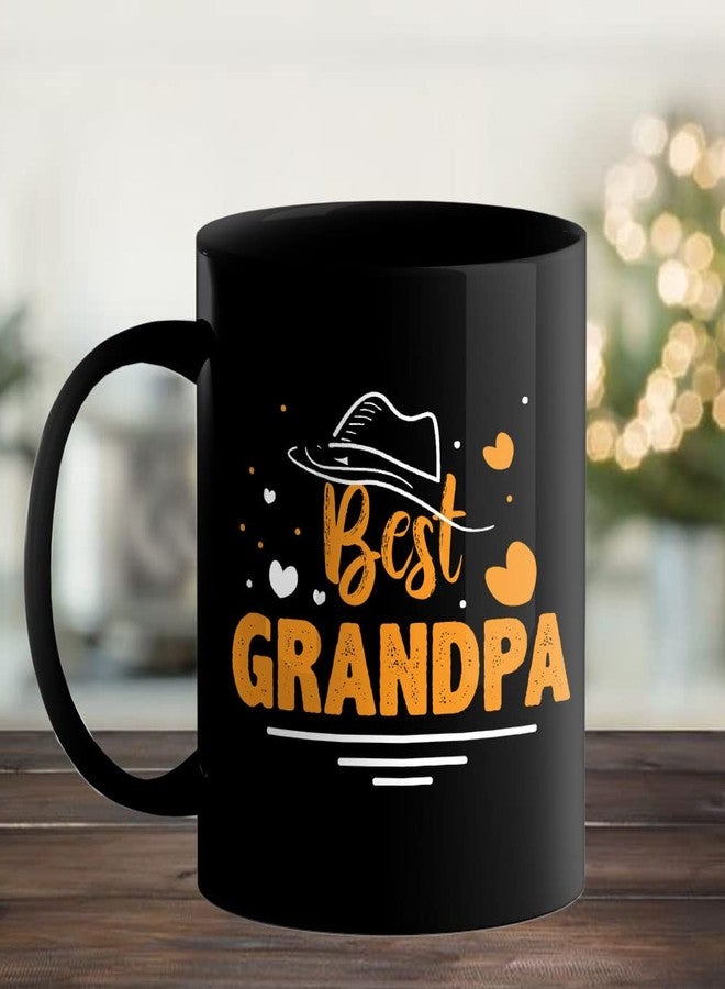 Happu - Fathers Day Printed Coffee Mug, Best Grandpa, Gift for Father, Daddy, Dad, Papa, Grandfather, Gift for Birthday, Anniversary, Fathers Day, 5090-BP - Image 2