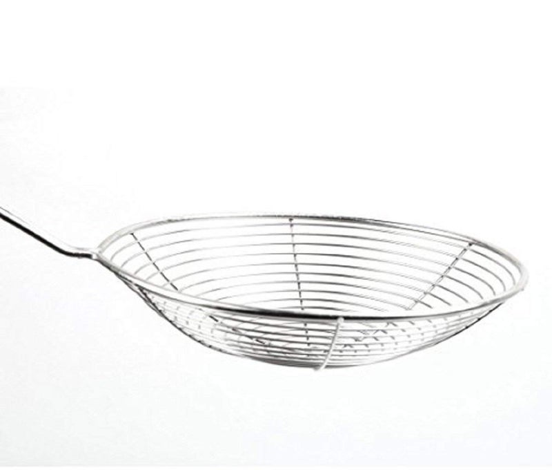 Kuber Industries Kuber Industries Code-STJ22 Stainless Steel Puri Strainer Set, Set of 3, Silver - Image 2