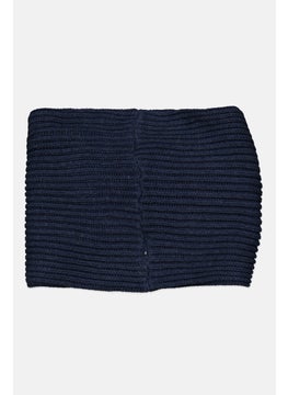 Kids Girl Knitted Neck Scarf 20 H x 50 C cm, Navy Blue - pzsku/ZAD0FC14751A4AB039119Z/45/_/1739715217/8179ab1d-e007-4861-8e53-198f528d8e56