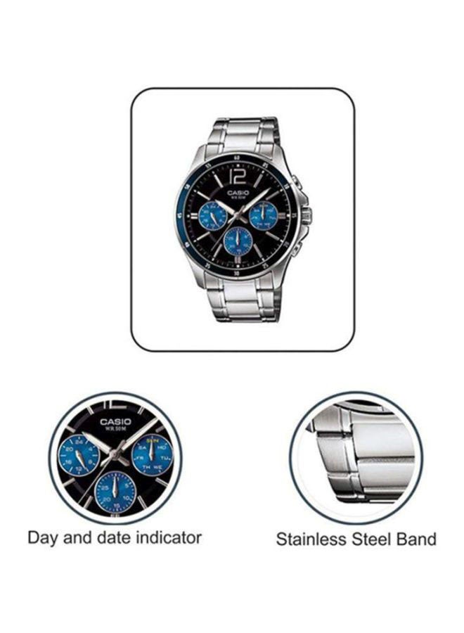 CASIO Men Enticer Analog Watch MTP1374D-2A - Image 5