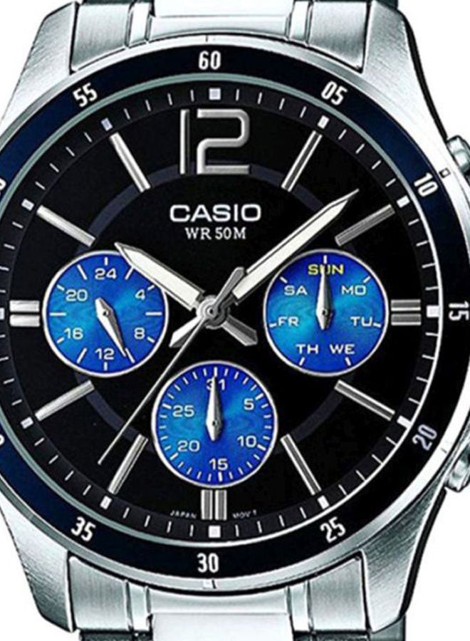 CASIO Men Enticer Analog Watch MTP1374D-2A - Image 4