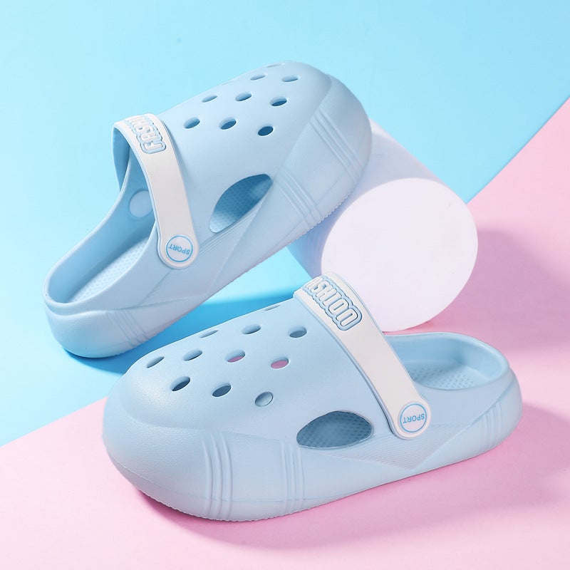 Baotou Children'S Slippers Summer Boys And Girls Sandals And Slippers Girls Garden Shoes Children Baby Hole Shoes Men - Image 1