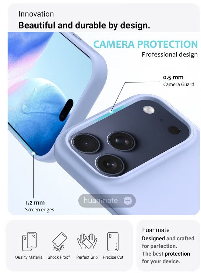 Premium silicone iPhone 17 Pro Max case – Stylish protection with a slim design and soft touch, scratch and slip resistance. Full protection silicone case with a modern design. - Image 5
