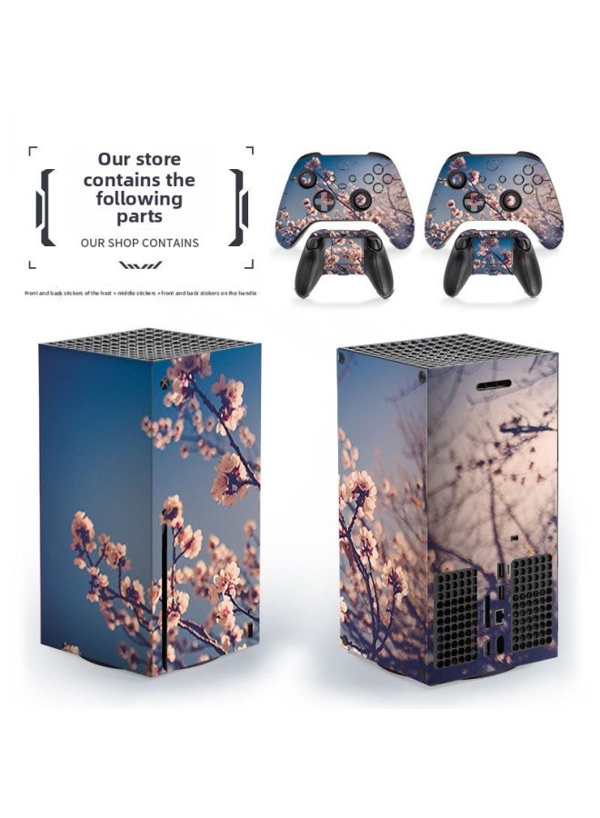 Loquat Applicable To Microsoft Xbox Series X Home Game Machine Protective Film Handle Accessories Film National Style Scratch-resistant-Color:Custom Images - Image 4
